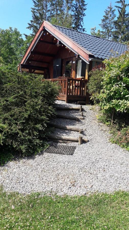 Chalet Barvaux Met Grote Tuin Durbuy Esterno foto