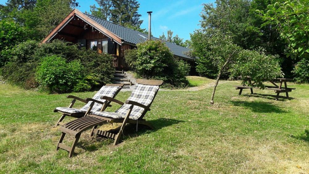 Chalet Barvaux Met Grote Tuin Durbuy Esterno foto