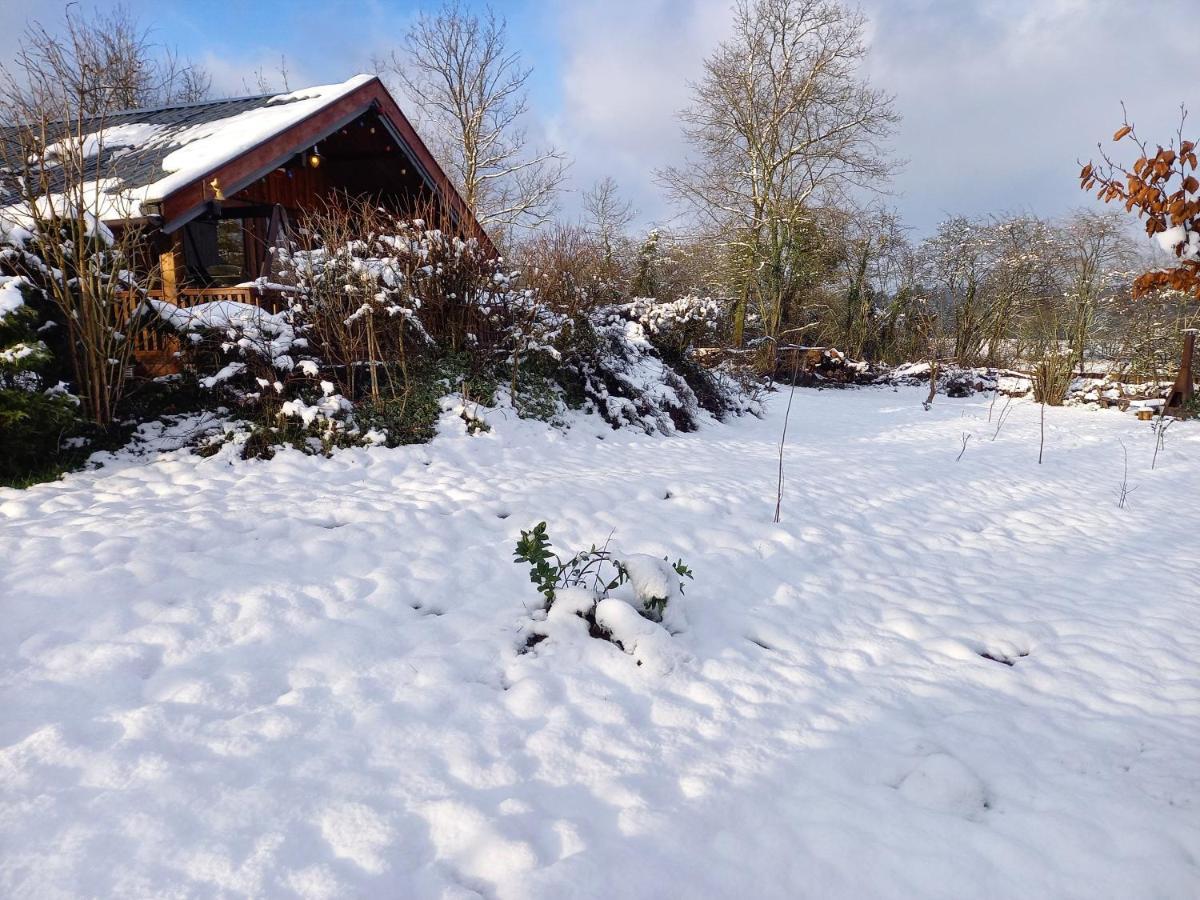 Chalet Barvaux Met Grote Tuin Durbuy Esterno foto