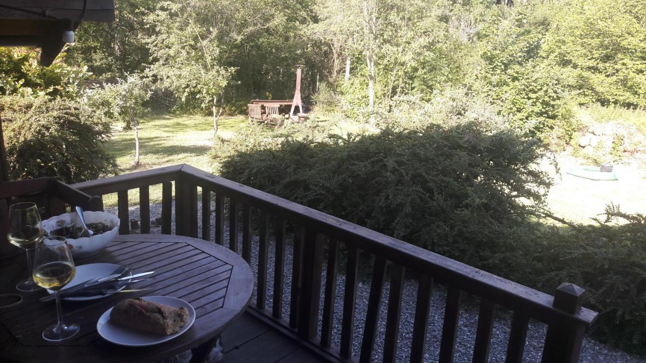 Chalet Barvaux Met Grote Tuin Durbuy Esterno foto