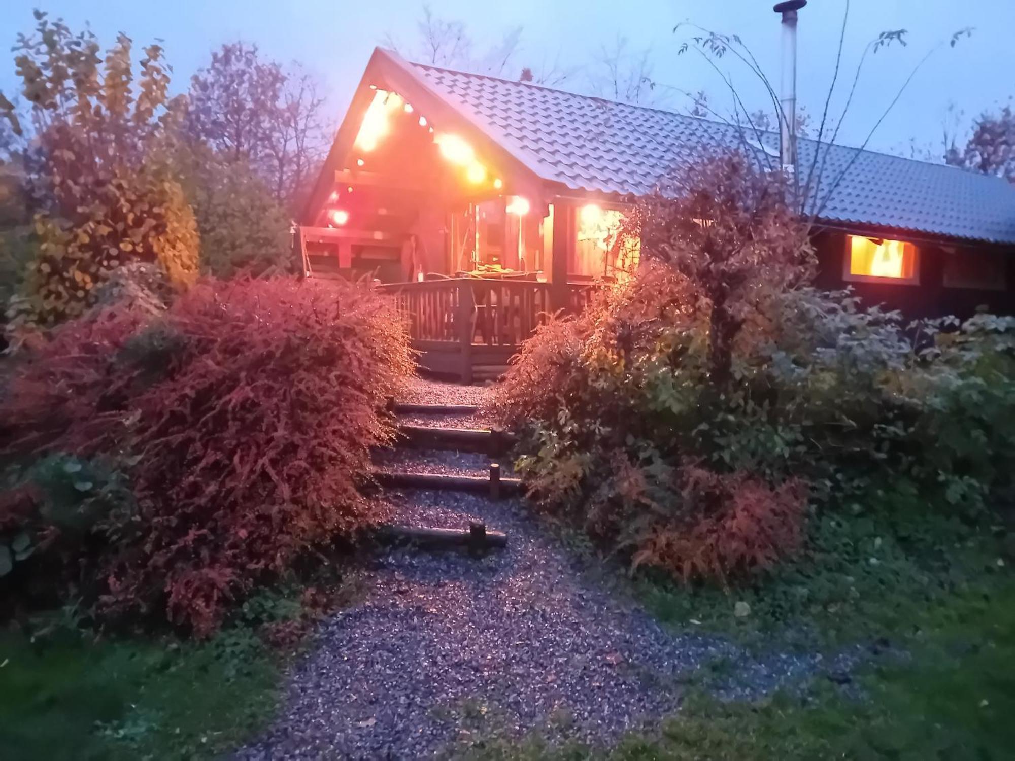 Chalet Barvaux Met Grote Tuin Durbuy Esterno foto